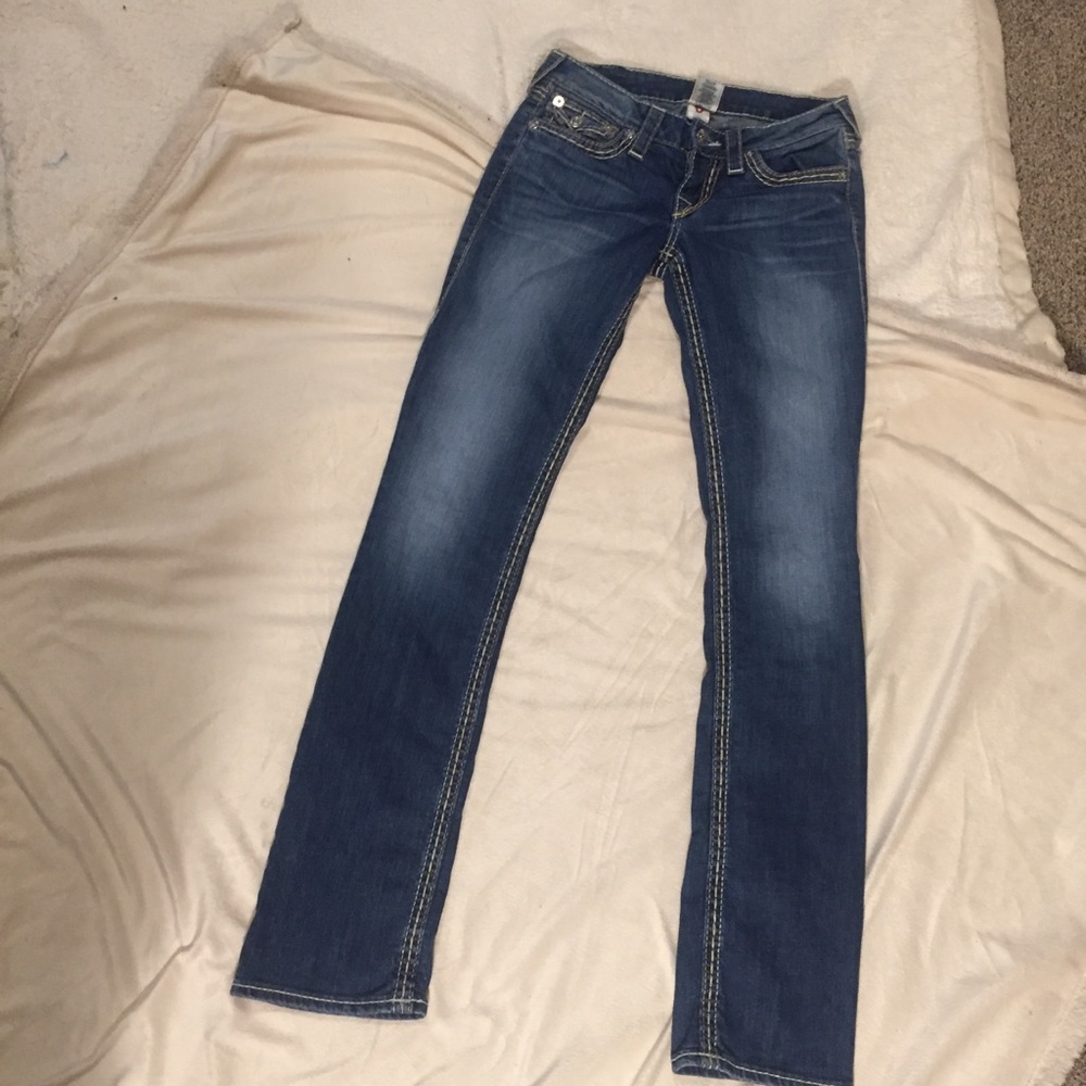 True Religion Straight Jeans - Picture 2 of 8